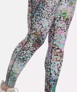 Yoga | Reebok Yoga Lux Bold High-Rise Modern Safari Leggings