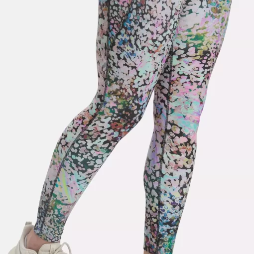 Yoga | Reebok Yoga Lux Bold High-Rise Modern Safari Leggings