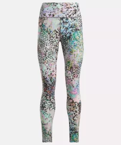 Yoga | Reebok Yoga Lux Bold High-Rise Modern Safari Leggings