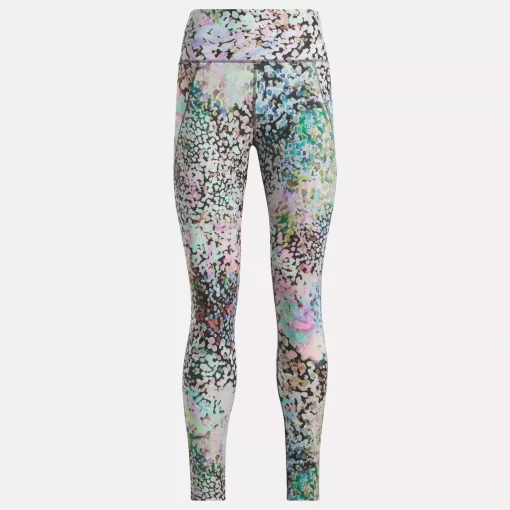 Yoga | Reebok Yoga Lux Bold High-Rise Modern Safari Leggings