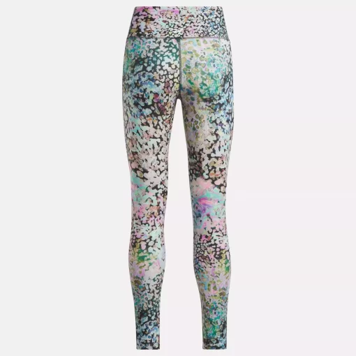 Yoga | Reebok Yoga Lux Bold High-Rise Modern Safari Leggings