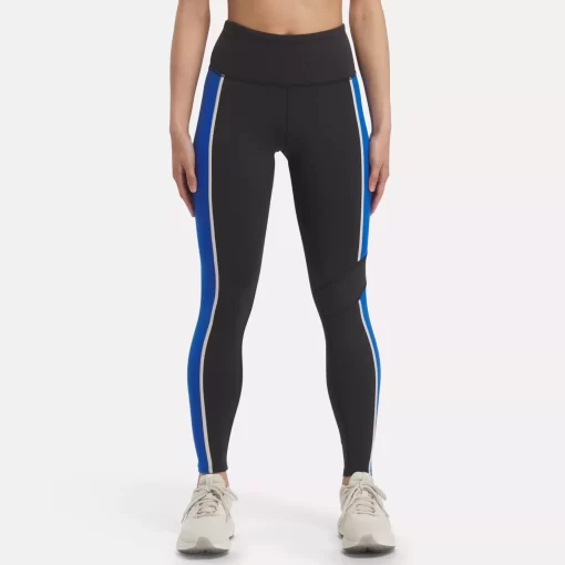 Yoga | Reebok Yoga Lux High-Rise Colorblock Leggings