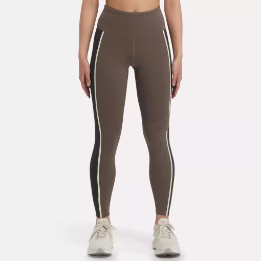 Yoga | Reebok Yoga Lux High-Rise Colorblock Leggings