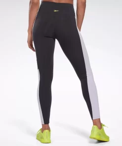 Leggings & Tights | Reebok Leggings & Tights Lux High-Rise Colorblock Leggings