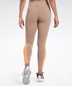 Leggings & Tights | Reebok Leggings & Tights Lux High-Rise Colorblock Leggings