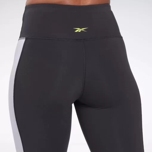 Leggings & Tights | Reebok Leggings & Tights Lux High-Rise Colorblock Leggings