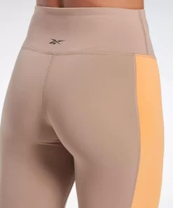 Leggings & Tights | Reebok Leggings & Tights Lux High-Rise Colorblock Leggings