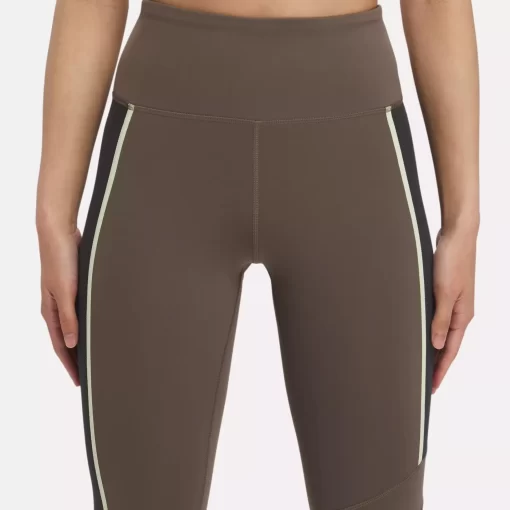 Yoga | Reebok Yoga Lux High-Rise Colorblock Leggings