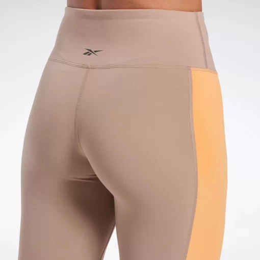 Leggings & Tights | Reebok Leggings & Tights Lux High-Rise Colorblock Leggings