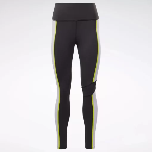 Leggings & Tights | Reebok Leggings & Tights Lux High-Rise Colorblock Leggings