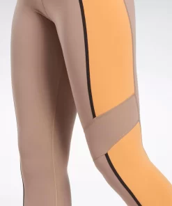 Leggings & Tights | Reebok Leggings & Tights Lux High-Rise Colorblock Leggings