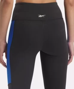 Yoga | Reebok Yoga Lux High-Rise Colorblock Leggings