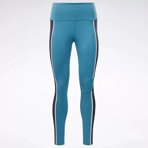 Leggings & Tights | Reebok Leggings & Tights Lux High-Rise Colorblock Leggings