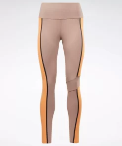 Leggings & Tights | Reebok Leggings & Tights Lux High-Rise Colorblock Leggings