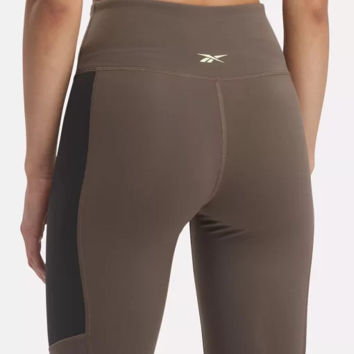 Yoga | Reebok Yoga Lux High-Rise Colorblock Leggings