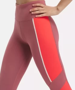 Yoga | Reebok Yoga Lux High-Rise Colorblock Leggings