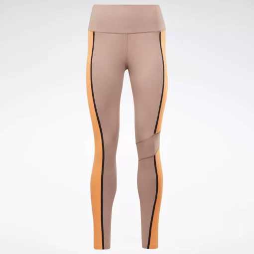 Leggings & Tights | Reebok Leggings & Tights Lux High-Rise Colorblock Leggings