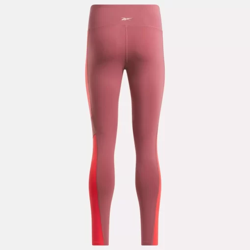 Yoga | Reebok Yoga Lux High-Rise Colorblock Leggings