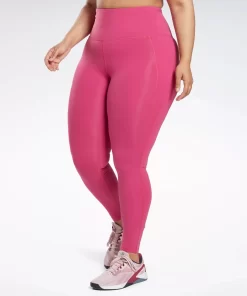 Leggings & Tights | Reebok Leggings & Tights Lux High-Rise Leggings (Plus Size)