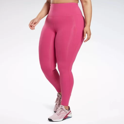 Leggings & Tights | Reebok Leggings & Tights Lux High-Rise Leggings (Plus Size)