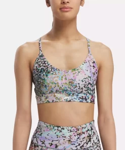 Yoga | Reebok Yoga Lux Modern Safari Strappy Bra