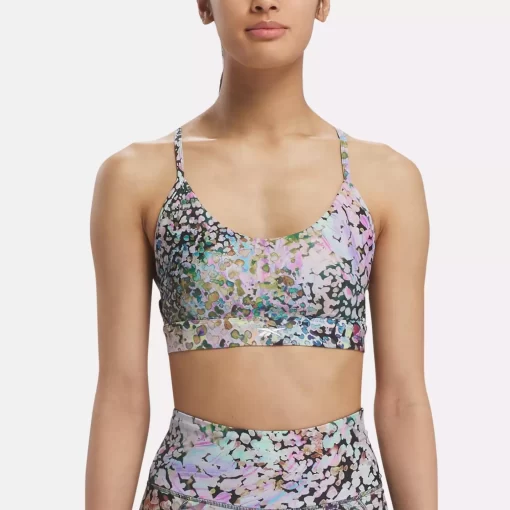 Yoga | Reebok Yoga Lux Modern Safari Strappy Bra