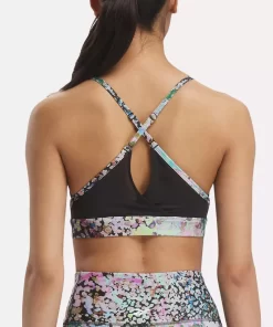 Yoga | Reebok Yoga Lux Modern Safari Strappy Bra