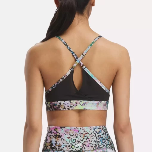 Yoga | Reebok Yoga Lux Modern Safari Strappy Bra