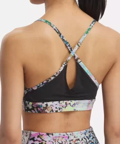 Yoga | Reebok Yoga Lux Modern Safari Strappy Bra