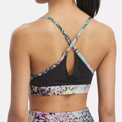 Yoga | Reebok Yoga Lux Modern Safari Strappy Bra