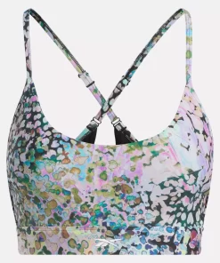 Yoga | Reebok Yoga Lux Modern Safari Strappy Bra