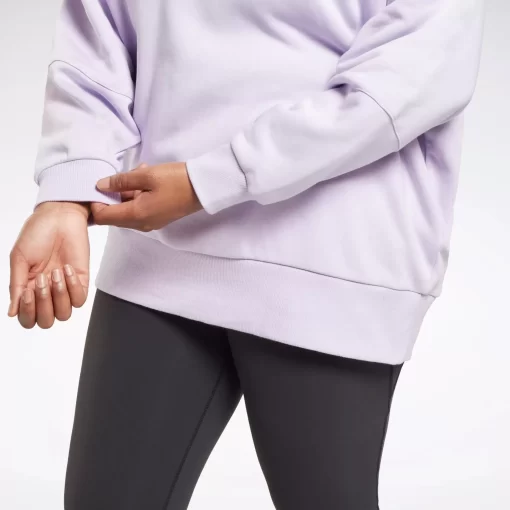 Hoodies & Sweatshirts | Reebok Hoodies & Sweatshirts Lux Oversized Hoodie (Plus Size)