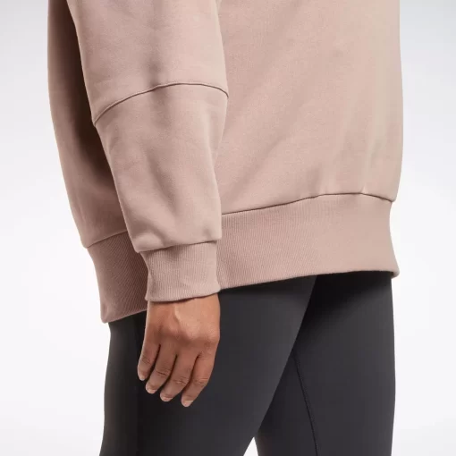 Hoodies & Sweatshirts | Reebok Hoodies & Sweatshirts Lux Oversized Hoodie (Plus Size)