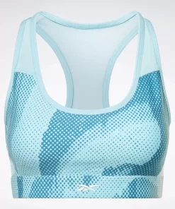 Sports Bras | Reebok Sports Bras Lux Perform Allover Print Racer Bra