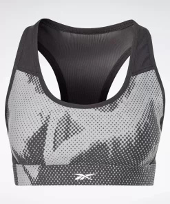 Sports Bras | Reebok Sports Bras Lux Perform Allover Print Racer Bra