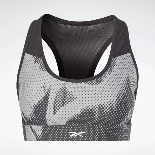 Sports Bras | Reebok Sports Bras Lux Perform Allover Print Racer Bra