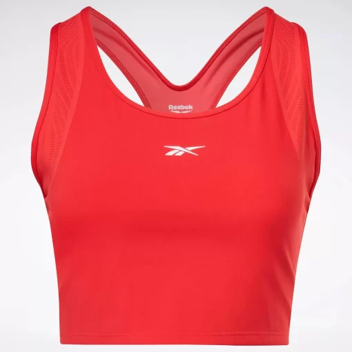 Tops & T-Shirts | Reebok Tops & T-Shirts Lux Perform Crop Top