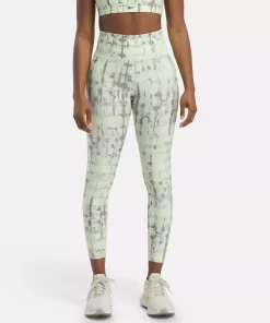 Yoga | Reebok Yoga Lux Perform High-Rise Printed Leggings