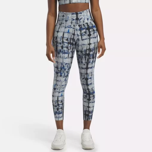 Yoga | Reebok Yoga Lux Perform High-Rise Printed Leggings