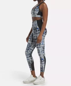 Yoga | Reebok Yoga Lux Perform High-Rise Printed Leggings