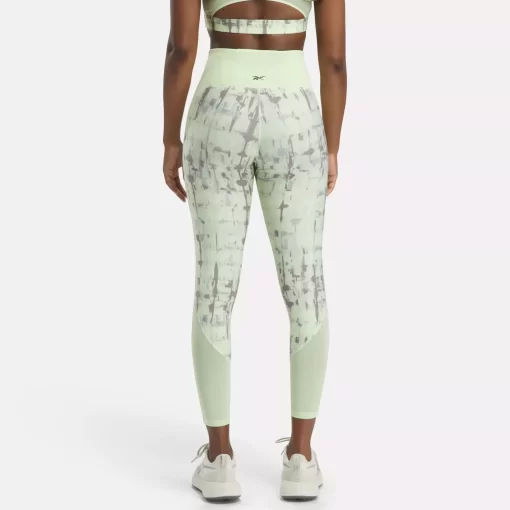 Yoga | Reebok Yoga Lux Perform High-Rise Printed Leggings