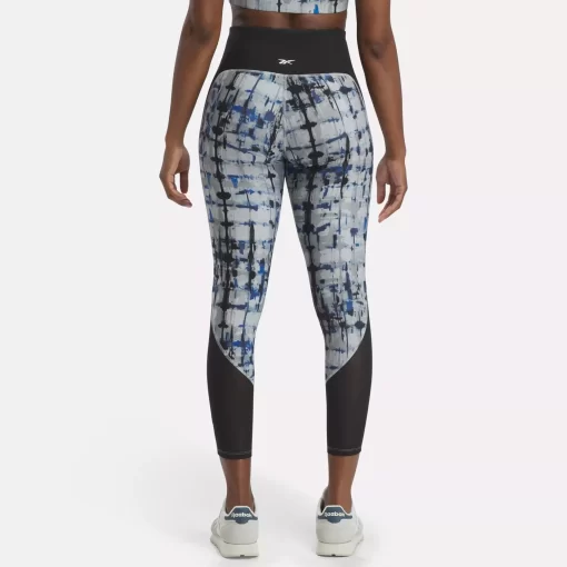 Yoga | Reebok Yoga Lux Perform High-Rise Printed Leggings