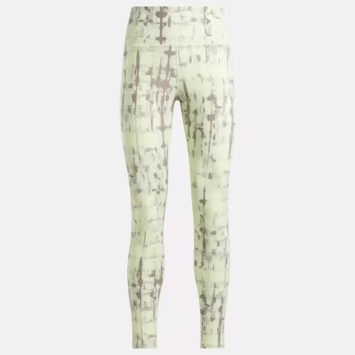 Yoga | Reebok Yoga Lux Perform High-Rise Printed Leggings