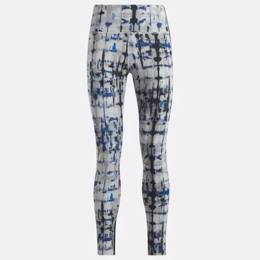 Yoga | Reebok Yoga Lux Perform High-Rise Printed Leggings