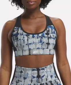 Yoga | Reebok Yoga Lux Perform Printed Racer Bra