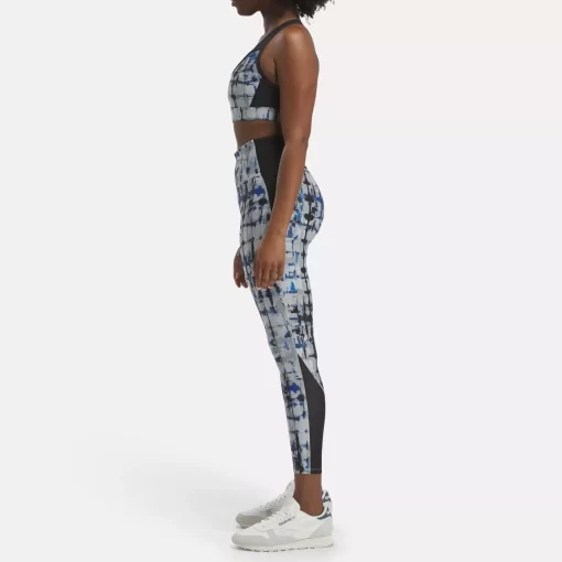 Yoga | Reebok Yoga Lux Perform Printed Racer Bra