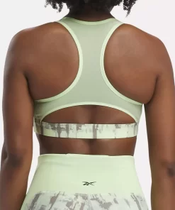 Yoga | Reebok Yoga Lux Perform Printed Racer Bra