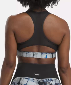 Yoga | Reebok Yoga Lux Perform Printed Racer Bra