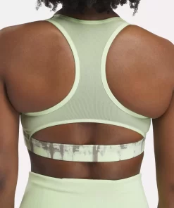 Yoga | Reebok Yoga Lux Perform Printed Racer Bra