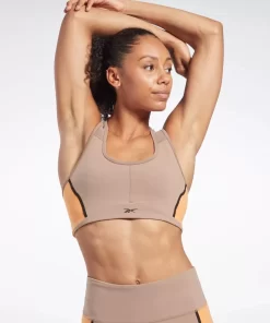 Sports Bras | Reebok Sports Bras Lux Racer Padded Colorblock Bra